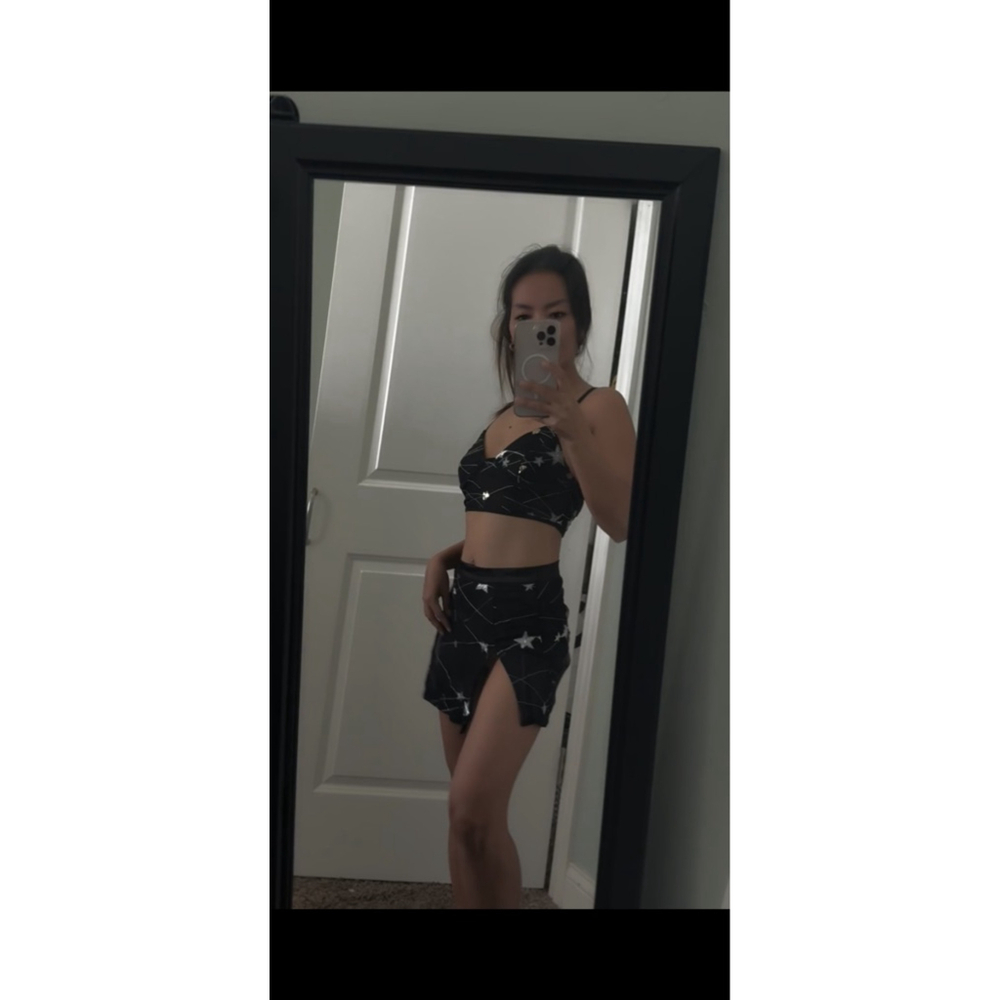 Cute top and skirt set